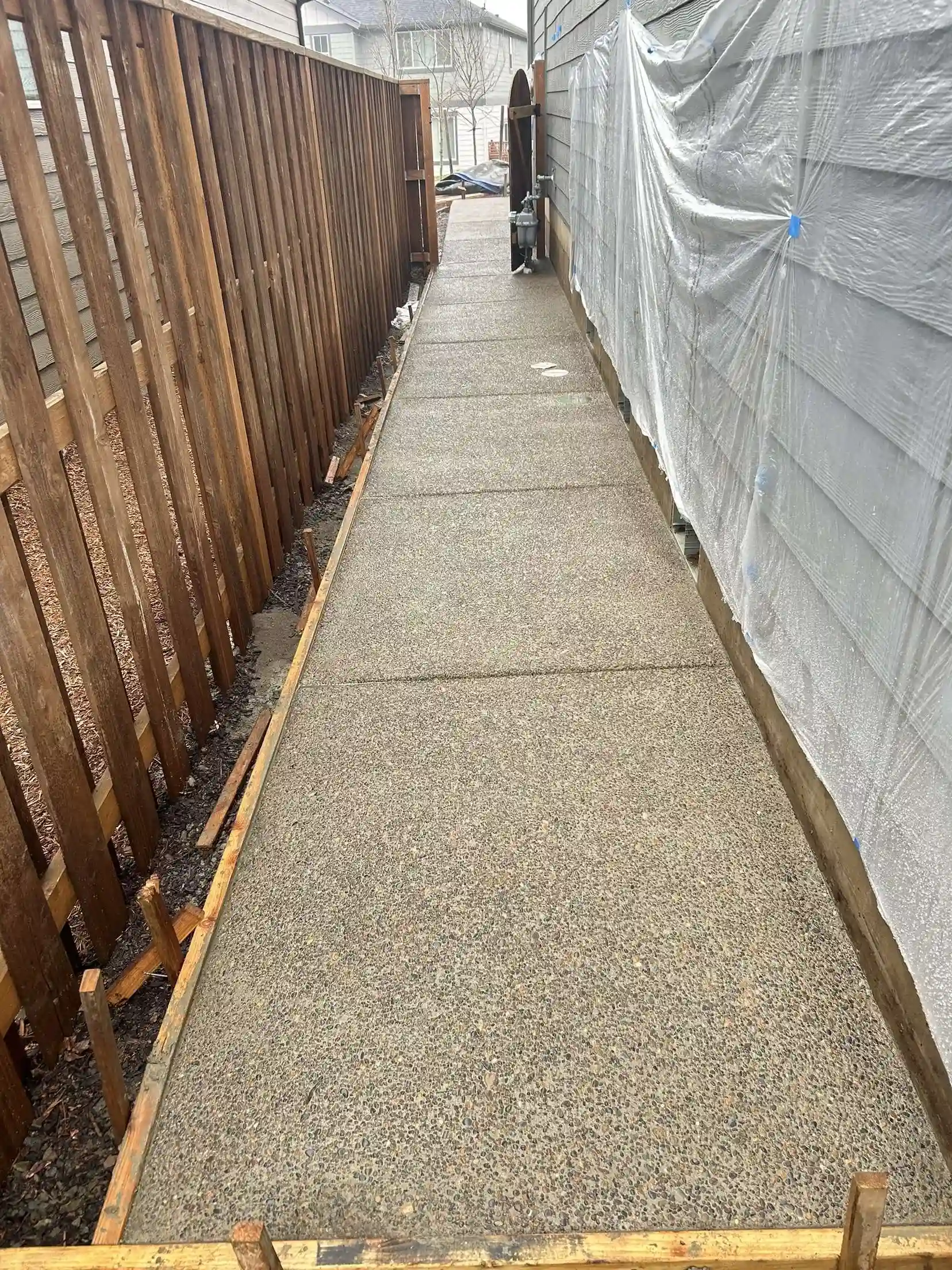 Exposed finish + Walkway project in Wilsonville, OR
